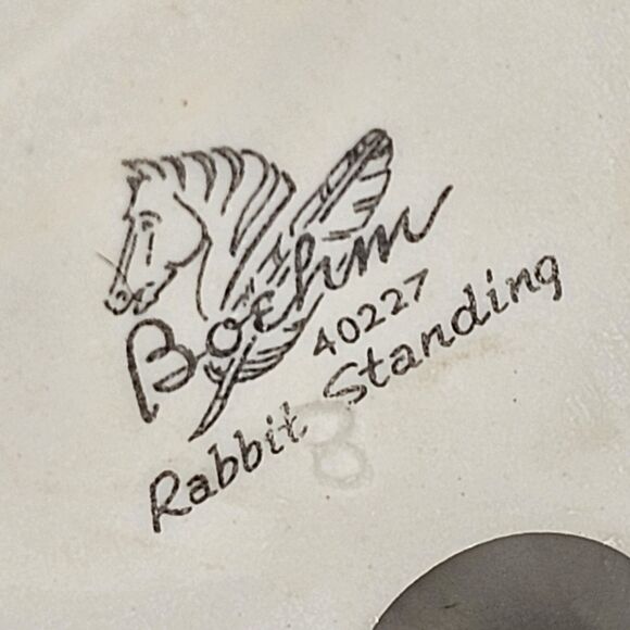 Boehm Rabbit Standing, Bunny or Easter Decor - Picture 13 of 13